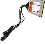 StarTech.com 4-Port Serial CardBus Adapter with