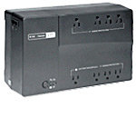 PW3105 500VA/300W 120V UPS, (8) 5-15R Outlets, Bla
