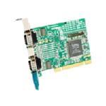 2-port UPCI RS232 Standard Height Serial Card UC-2