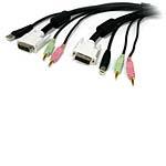 StarTech.com 4-in-1 USB, DVI, Audio, and Microphon