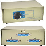 C2G 2-Port DB-25 Manual Switch Box 03289