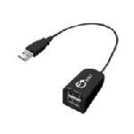 Compact 2-Port Hub USB 2.0 JU-H20011-S1