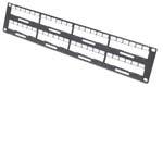 APC Data Distribution 2U Panel, Holds 8 each Data