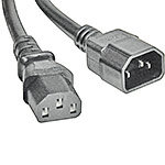 Tripp Lite Power Cord , 18AWG, C14 to C13, 4ft P00