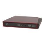 Lite-On It 8x Slim USB External DVD Writer - Red