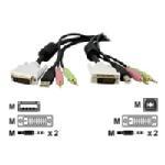 StarTech.com 4-in-1 USB, DVI-D, Audio, and