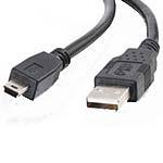 C2G USB 2.0 Cable, A to Mini-B, 2m 27005