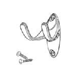 Wall Mount Hook for Voyager 6200/9500 46-46433