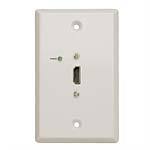 HDMI-over-Cat5 Passive Extender Wallplate, White B