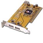 Low Profile USB 2.0 RoHS Comp Controller 3-Port (1