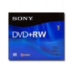 Sony 4x 4.7GB DVD+RW Media (5-pack) 5DPW47R2H