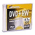 4X 4.7GB DVD+RW Media (25 disc Spindle) 32025541