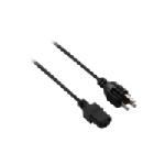 AC Power Cord NEMA 5-15P to IEC-C13, 10ft, Black V