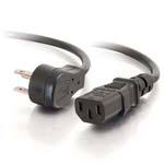 C2G Universal Flat Panel Power Cord, 3ft,