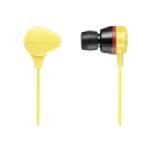 SE-CL331-Y Water-Resistant Earbud Headphones, Yell