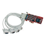 Comtrol RocketPort PCI Express Quadcable 4-Port DB