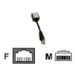 RJ-45(F) to RJ-45(M), Sun/Cisco Crossover Adapter 