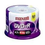 Maxell 16x 4.7GB DVD+R Media (50-pack Spindle) 639
