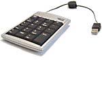 USB Mobile Mini Numeric Keypad w/ Retractable Cord