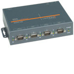 Four Port Device Server PoE, No Power Supply, RoHS