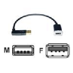 Tripp Lite USB Right Angle Extension Cable A-F/M 9