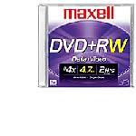 Maxell 4x 4.7GB DVD+RW Media (5-pack Jewel Cases) 