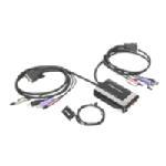 2 Port USB DVI-D KVM Switch with Audio, EXCLUSIVE 