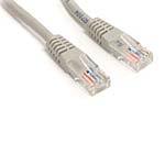 StarTech.com Cat5e Molded UTP Patch Cable, Gray,