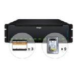 18.6TB 12-Bay Storage - (9) 2TB SAS Hard Drives + 