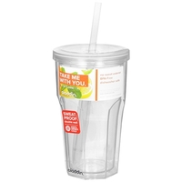 To-Go Tumbler, Clear - School Supplies