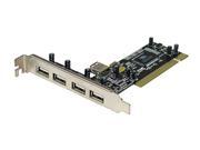 SABRENT 5 Ports USB 2.0 PCI Card Model SBT-ALI5Y