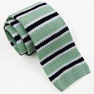 (R) Stripe Knit Tie
