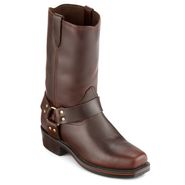 (R) Mens Oil-Tanned Leather Motorcycle Boots