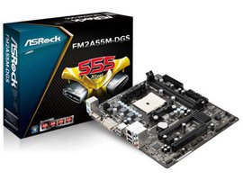 FM2A55M-DGS + A8 5500 CB